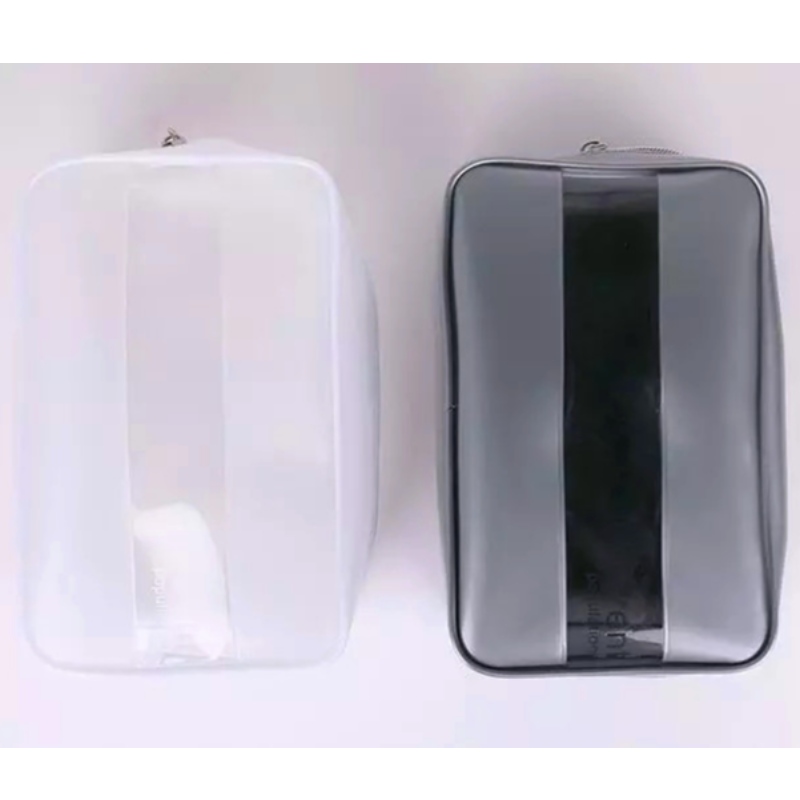 Machiaj portabil transparent de cusături portabile cu ridicata Geantă cosmetică din PVC, Geantă pentru machiaj Cosmetică, Cosuri cosmetice personalizate machiaj